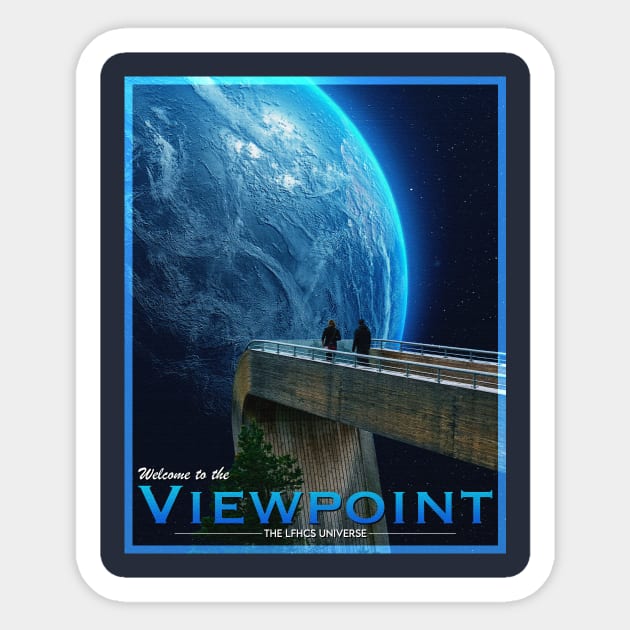 POSTCARD: VIEWPOINT. Sticker by LFHCS